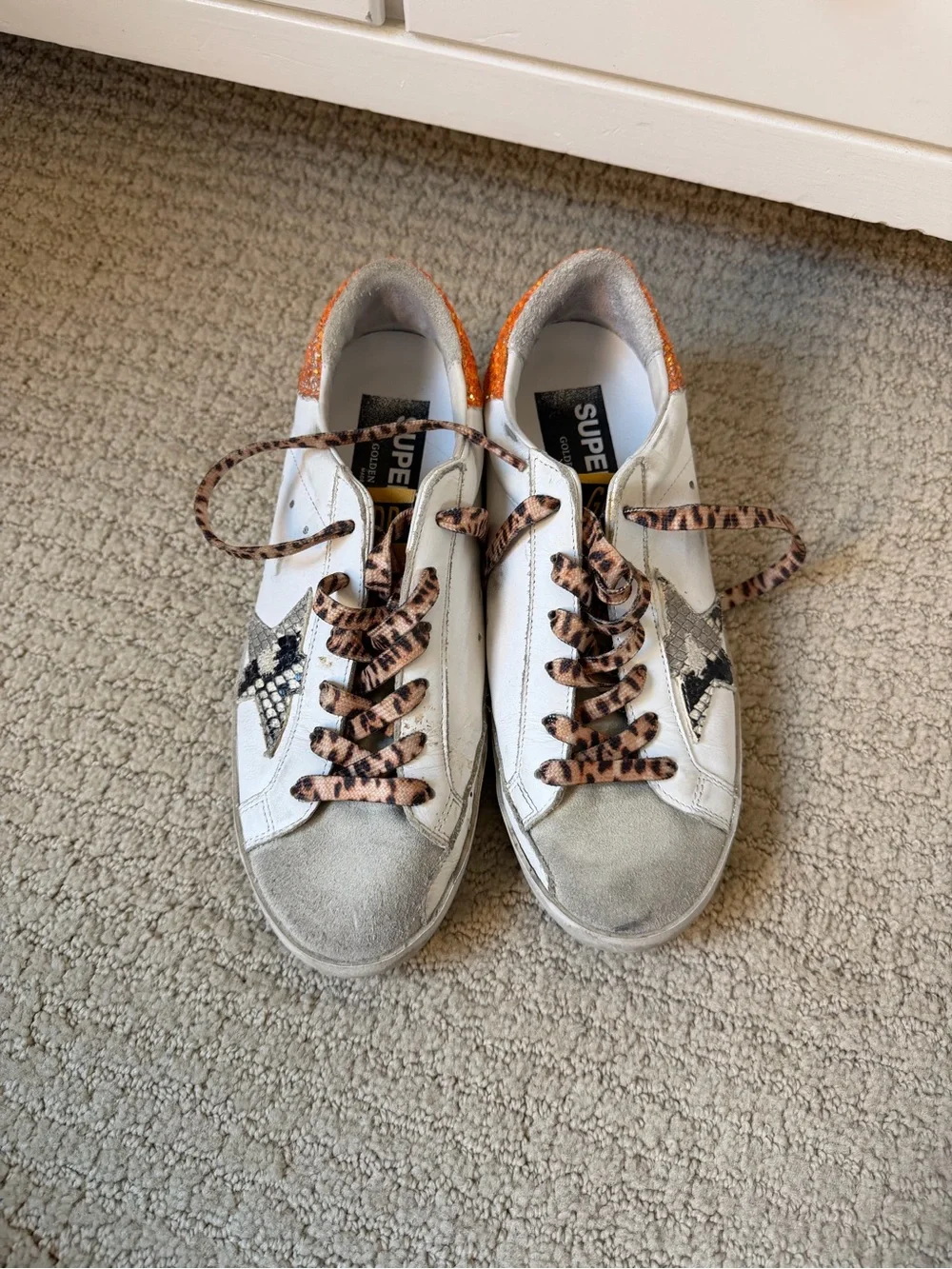 Golden Goose Leather Sneakers (original price - $445)